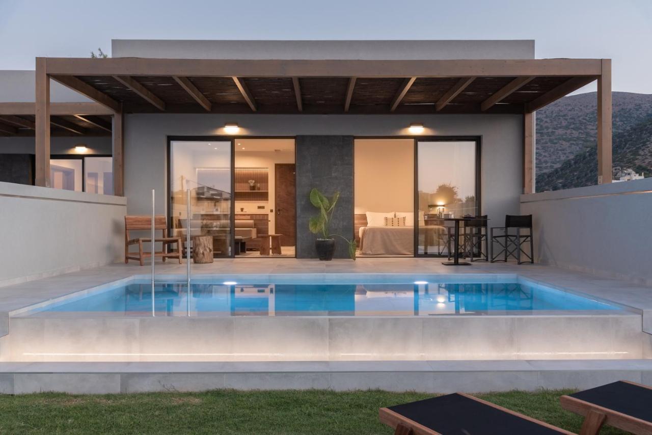 Aku Suites With Private Pools สตาลิดา ภายนอก รูปภาพ